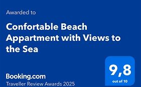 Confortable Beach Appartment With Views To The Sea